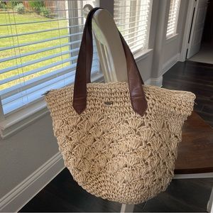 EUC Seagrass Shoulder Bag